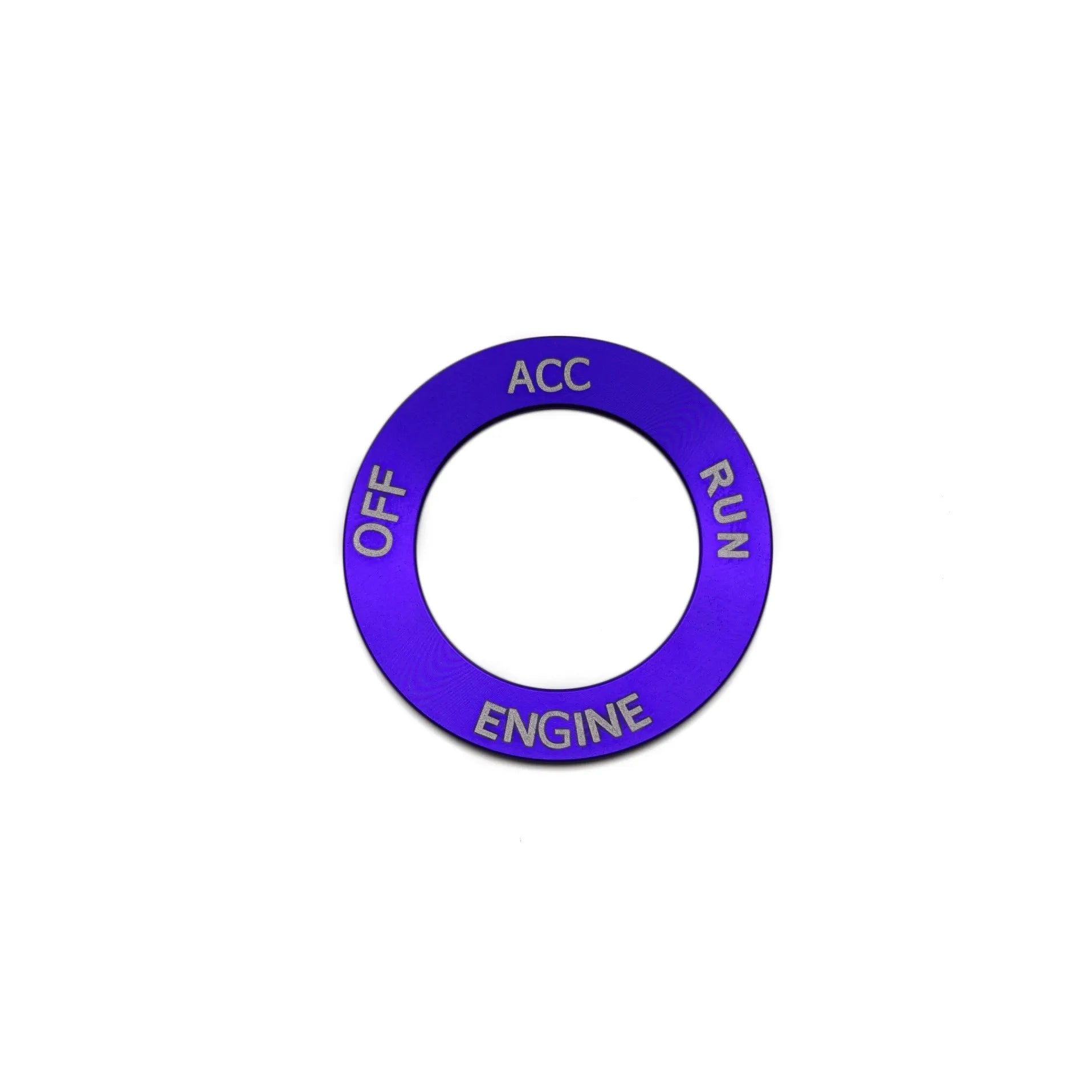 Aluminium alloy decorative ring for Dodge Grand Cherokee Challenger air conditioning knob.