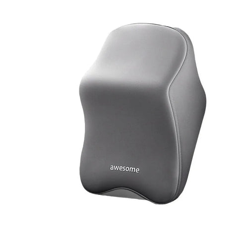 Car headrest and lumbar support pillow set in four colour options with memory foam filling