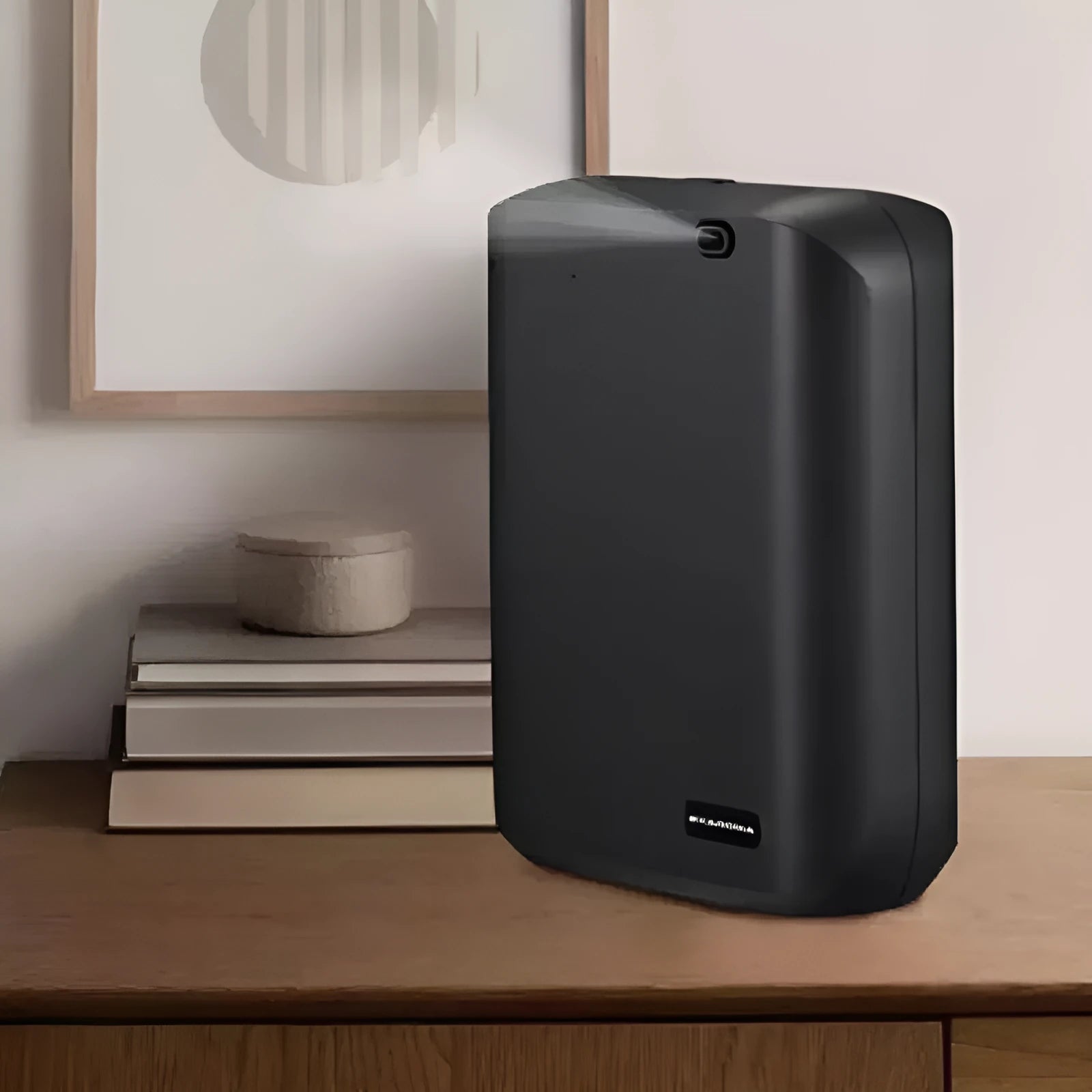 White wall mount aroma diffuser with smart app control and 150ml capacity for essential oils