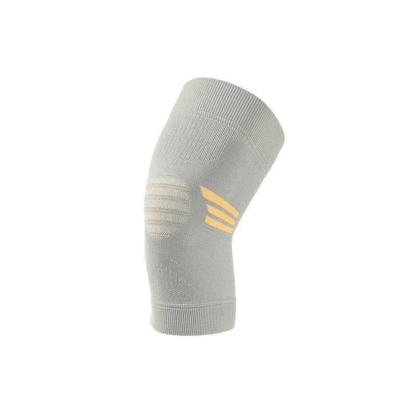 A pair of polyester sports knee pads for basketball and aerobics, shown in multiple colour options.