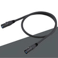 NE8FF CAT6 RJ45 male to female Ethernet cable extension connector on a white background.