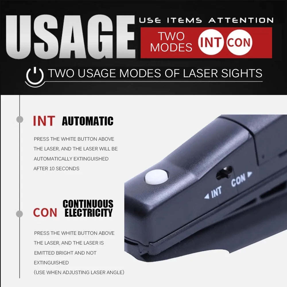 Black golf laser aiming instrument for putting alignment practice