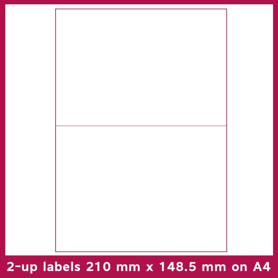 A4 paper FBA barcode labels showing ten different grid formats for printing