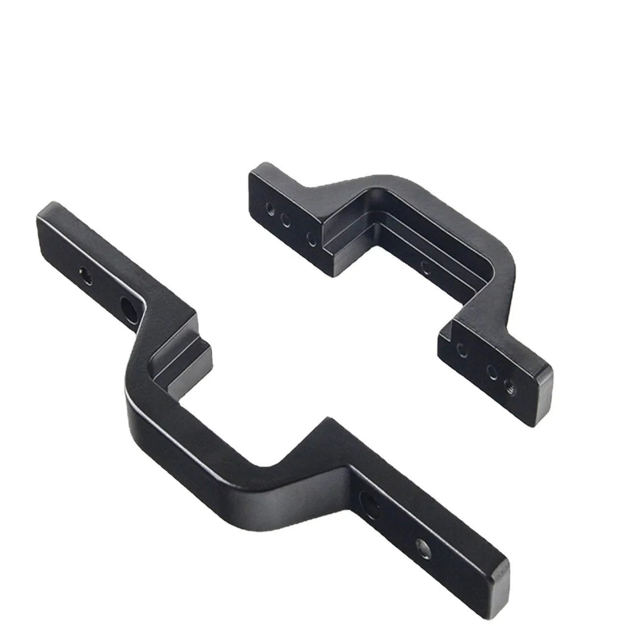 Black off-road vehicle modified coupler bracket for trailer hook lamp holder mounting