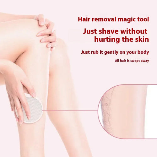 White and blue 2-in-1 nanoscale glass epilator and foot grinder device for personal grooming.