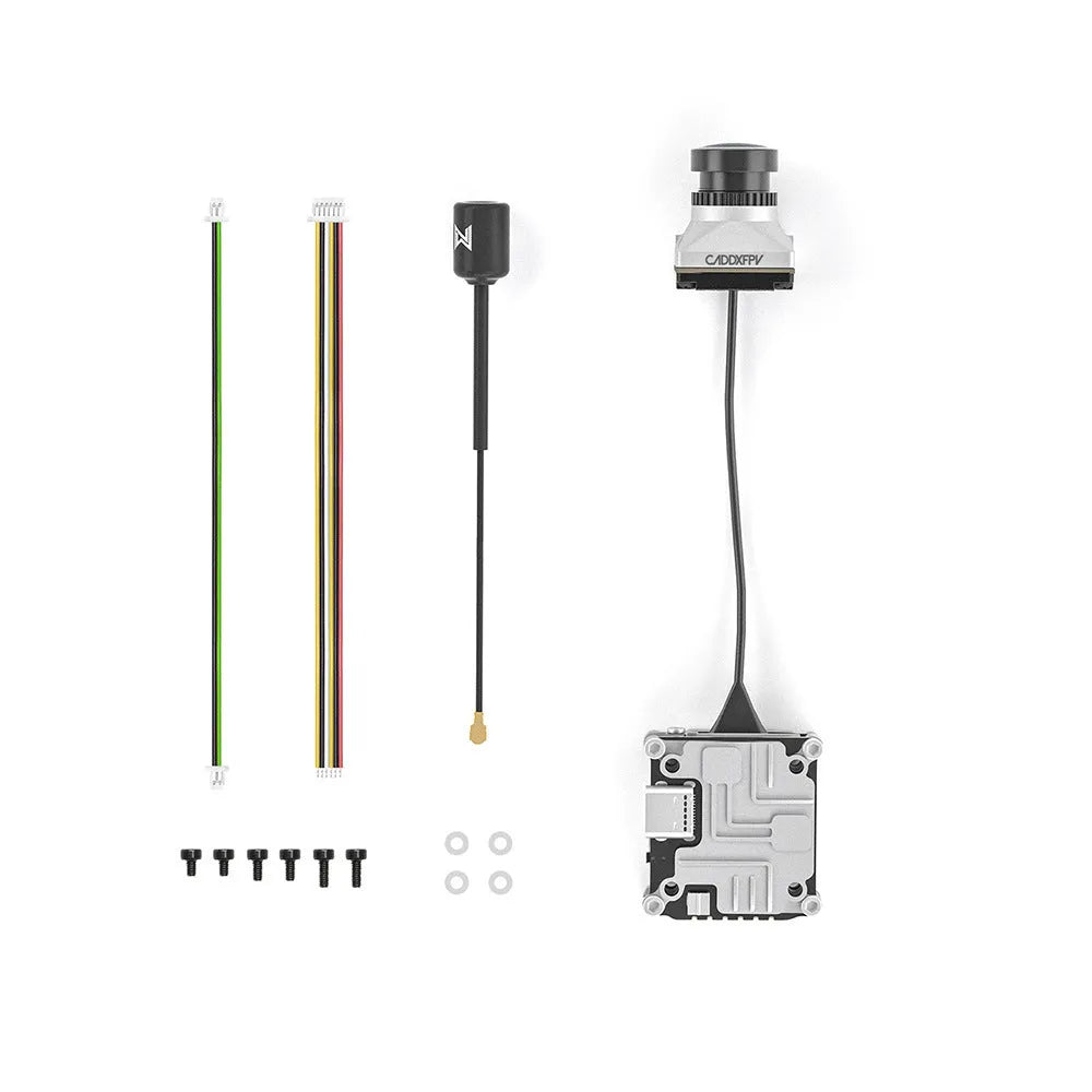 Caddx ADAPTS DJI FPV digital image transmission machine silver with Vista kit components