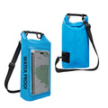Waterproof crossbody bag in Army Green colour with adjustable strap for mobile phone protection