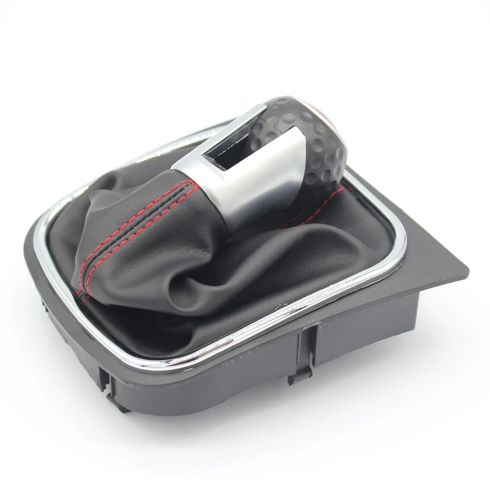 High-quality leather gear lever handball dust boot for Volkswagen Golf 5, 6, and 7 models
