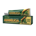 120g tube of herbal toothpaste with calcium carbonate, mint extract, angelica sinensis and kelp extracts