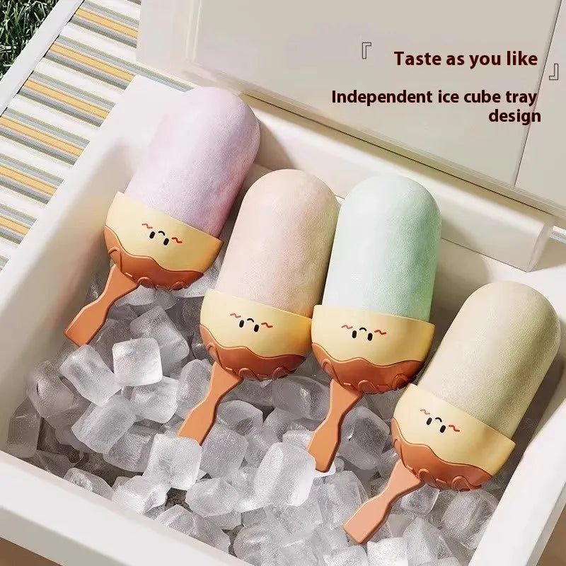 Octopus balls ice cream mould plastic Japanese takoyaki style frozen dessert maker