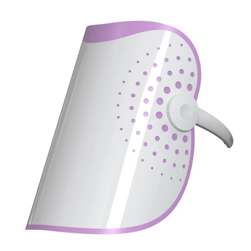 White and purple photon IPL beauty mask device with colour light function