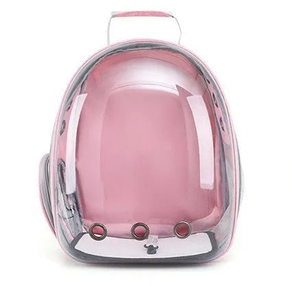 PC pet carrier bag with side opening in various solid colours including grey, pink, green, and blue