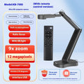 USB webcam with microphone for computer video calls, showing auto focus lens and cable connection