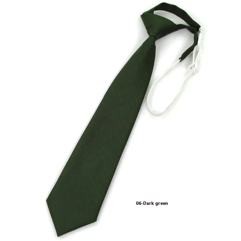 Men's solid colour cotton bow tie in arrow style measuring 35x7cm