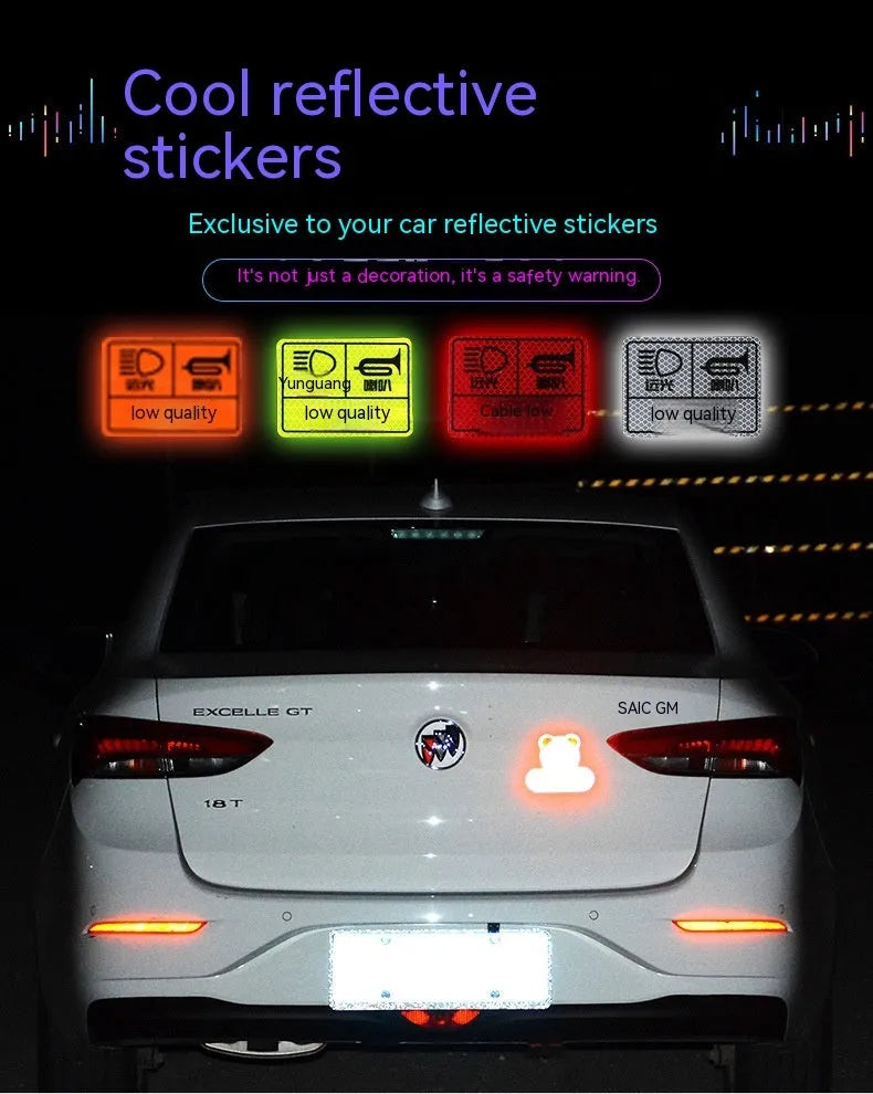 Bicycle reflective grid pattern warning tape showing geometric design and colour options
