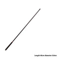 Close-up of a solid resin pointer for measuring tapes on technical drawings.