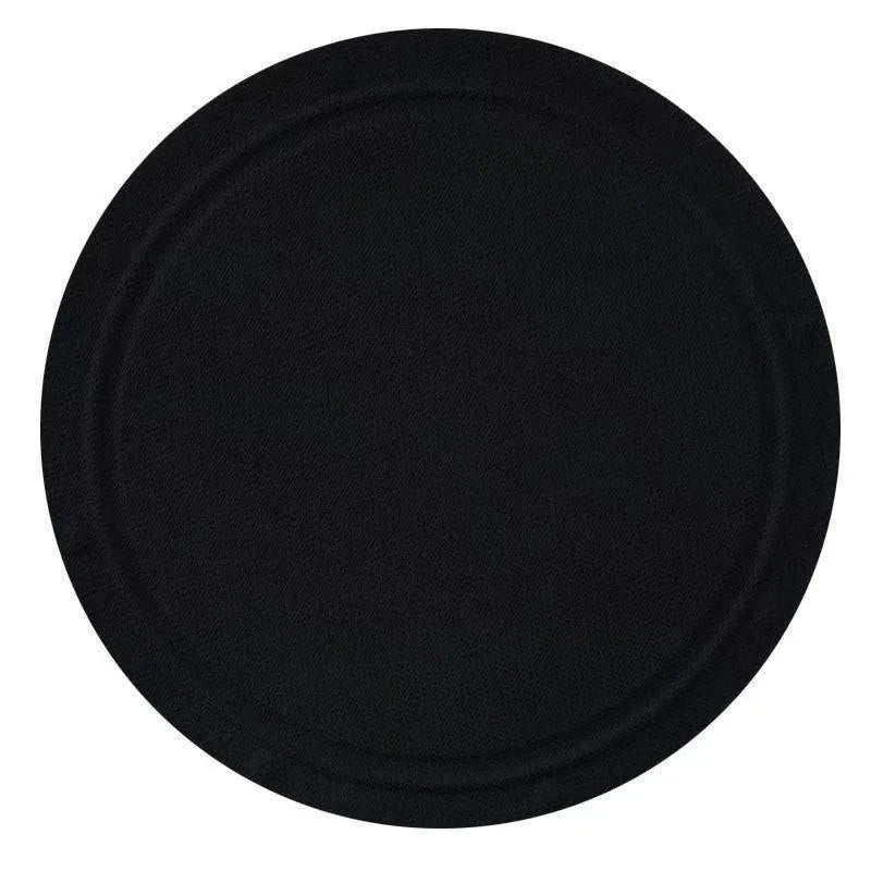 Rubber finger style massage gadget in round cake colour with bath towel