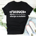Black loose fit cotton t-shirt with short sleeves and round neck on hanger