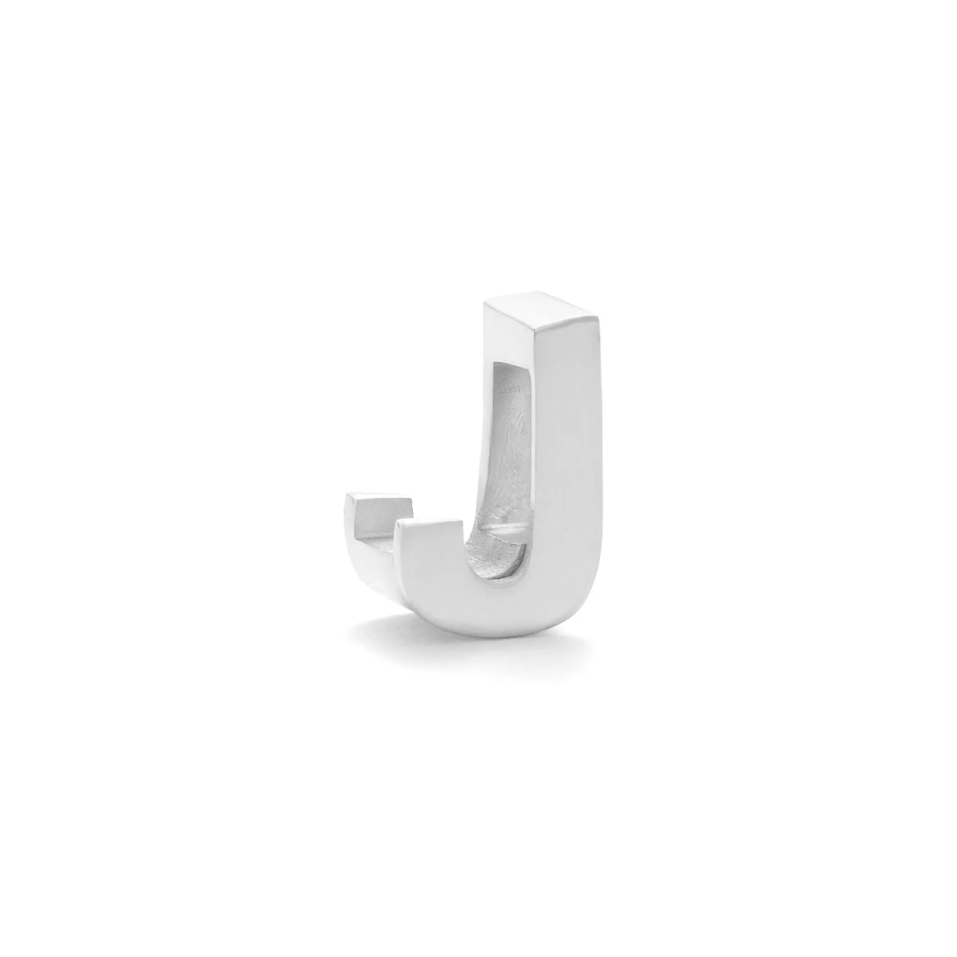 Gold titanium steel necklace with a letter A charm on a 40.5cm chain.
