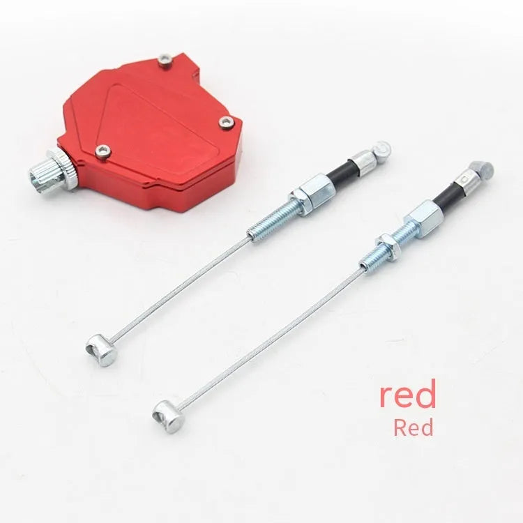 Universal aluminium motorcycle clutch labour-saving box modification kit in assorted colours.