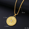 Geometric gold necklace with inlaid zircon stones showing diamond-cut treatment
