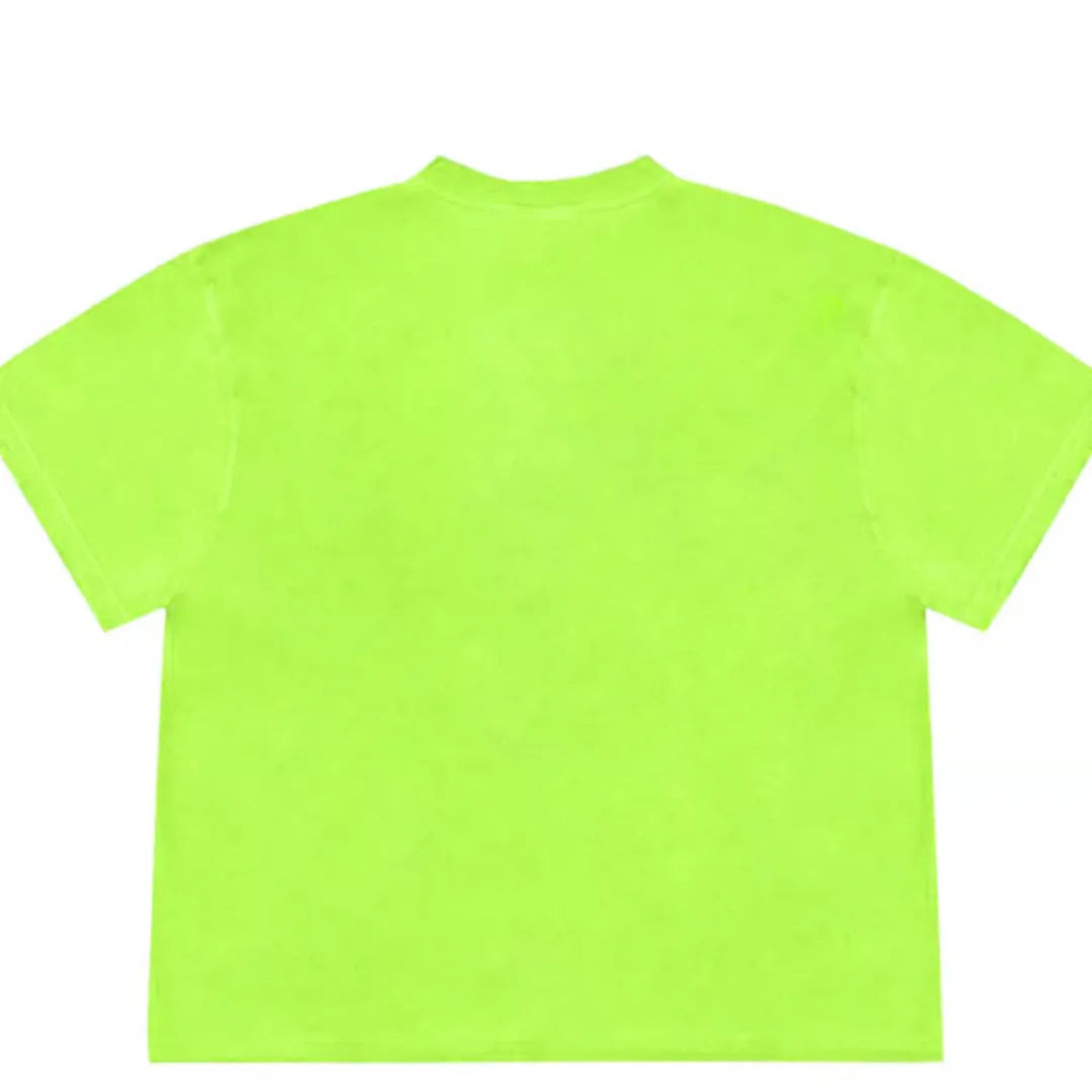 Blueberry patchwork style T-shirt with fruit print design in ice oxygen cotton material