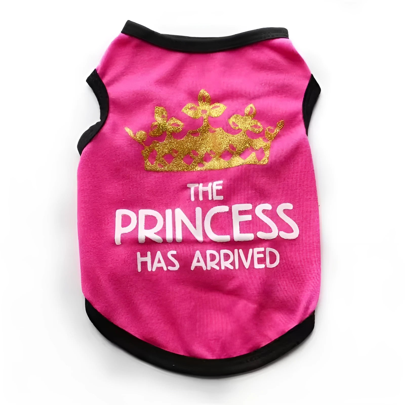 Light blue cotton puppy vest on small dog showing breathable summer design and proper fit