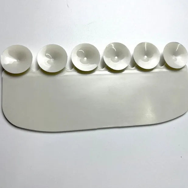 White PVC toilet urine blocking board for children's toilet training and splash prevention