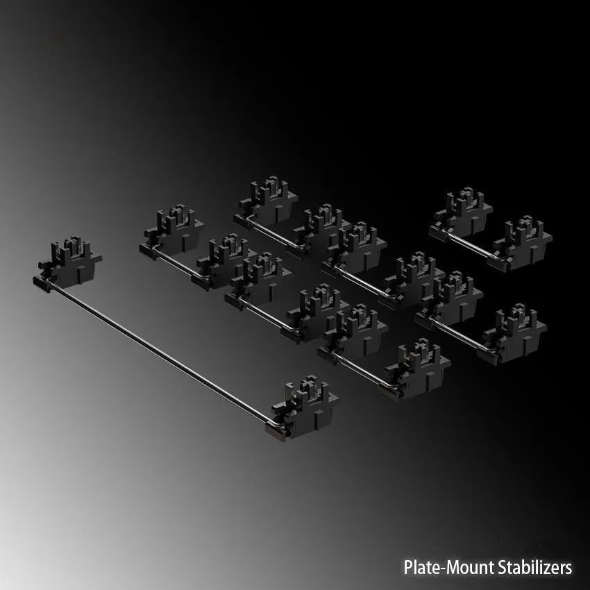 Keyboard Shaft mechanical keyboard accessories suit with 4.3-inch screen and satellite axis components