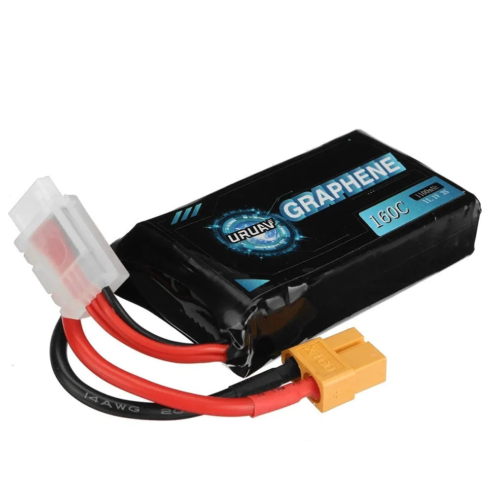 7.4V 1200mAh RC lithium battery for remote control cars and ships