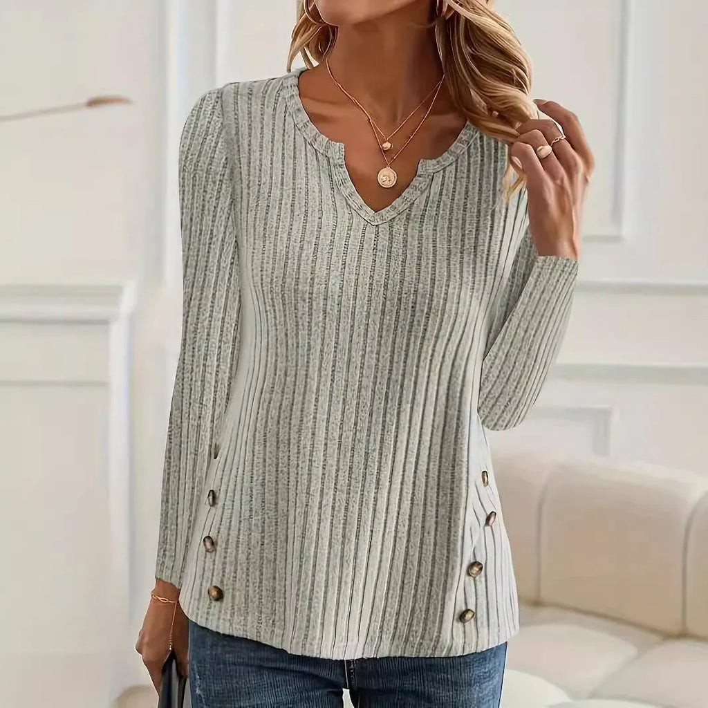 Men's black button front knitted sweater with regular sleeves, solid colour casual pullover