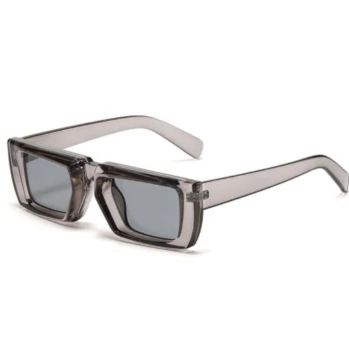 Y2K special-shaped sunglasses with UV400 protection in multiple frame and lens colour combinations