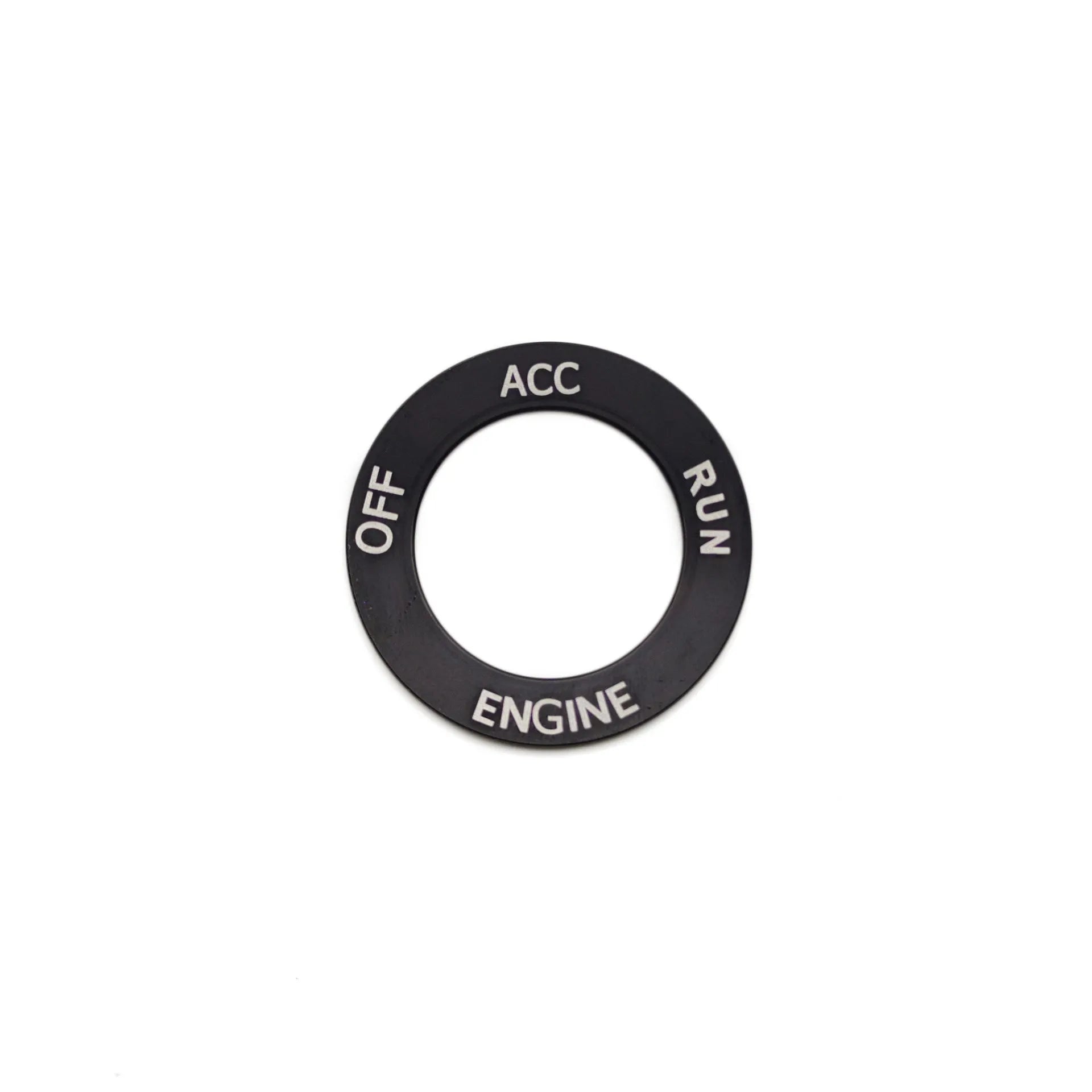 Aluminium alloy decorative ring for Dodge Grand Cherokee Challenger air conditioning knob.