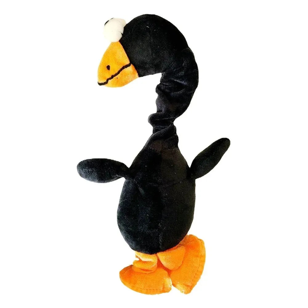 TPR rubber dog toy shaped like a chicken with black, green, and orange colour options.