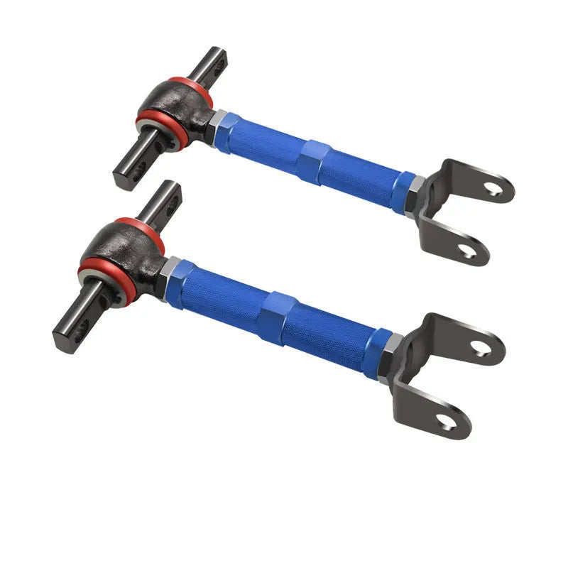 Blue and red aluminium alloy rear wheel recliner kit for Honda Civic EP3 suspension modification