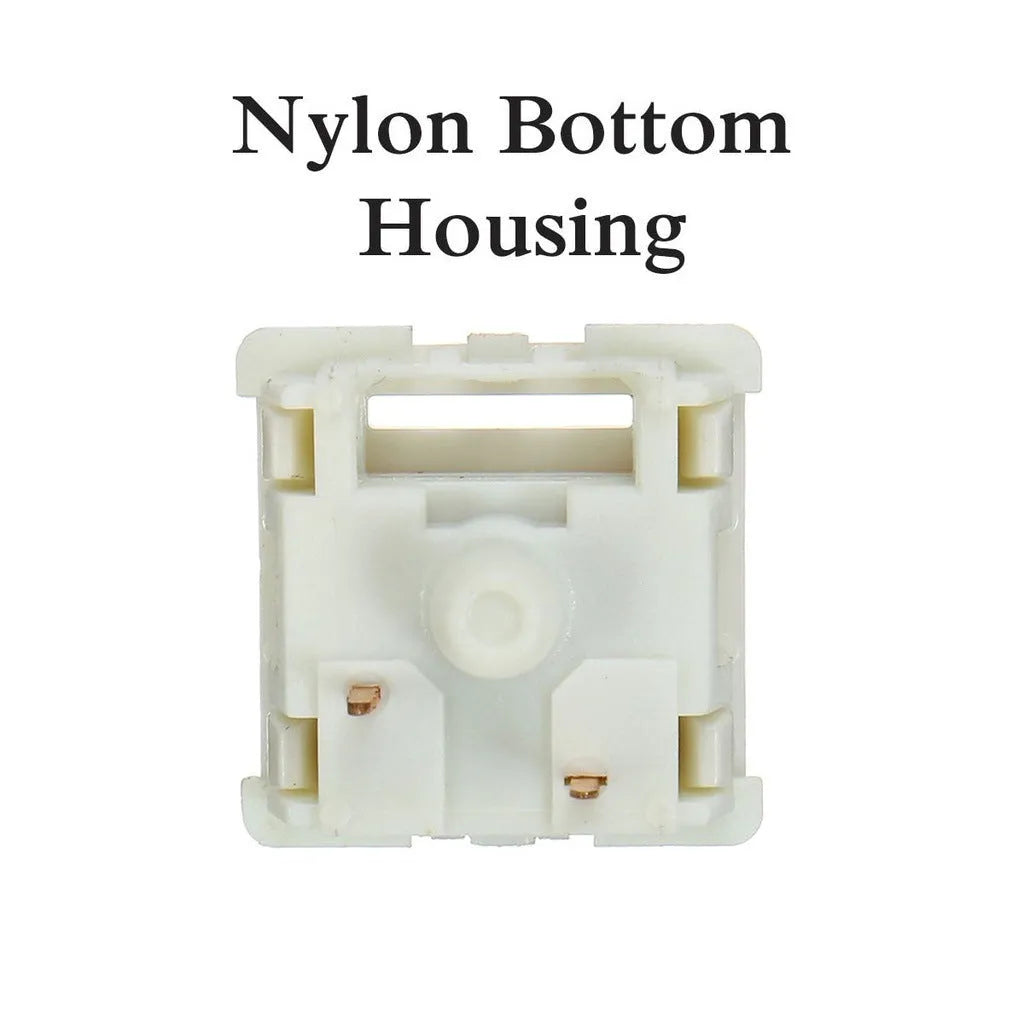 Single Panda Shaft mechanical keyboard switch for DIY replacement on a white background.