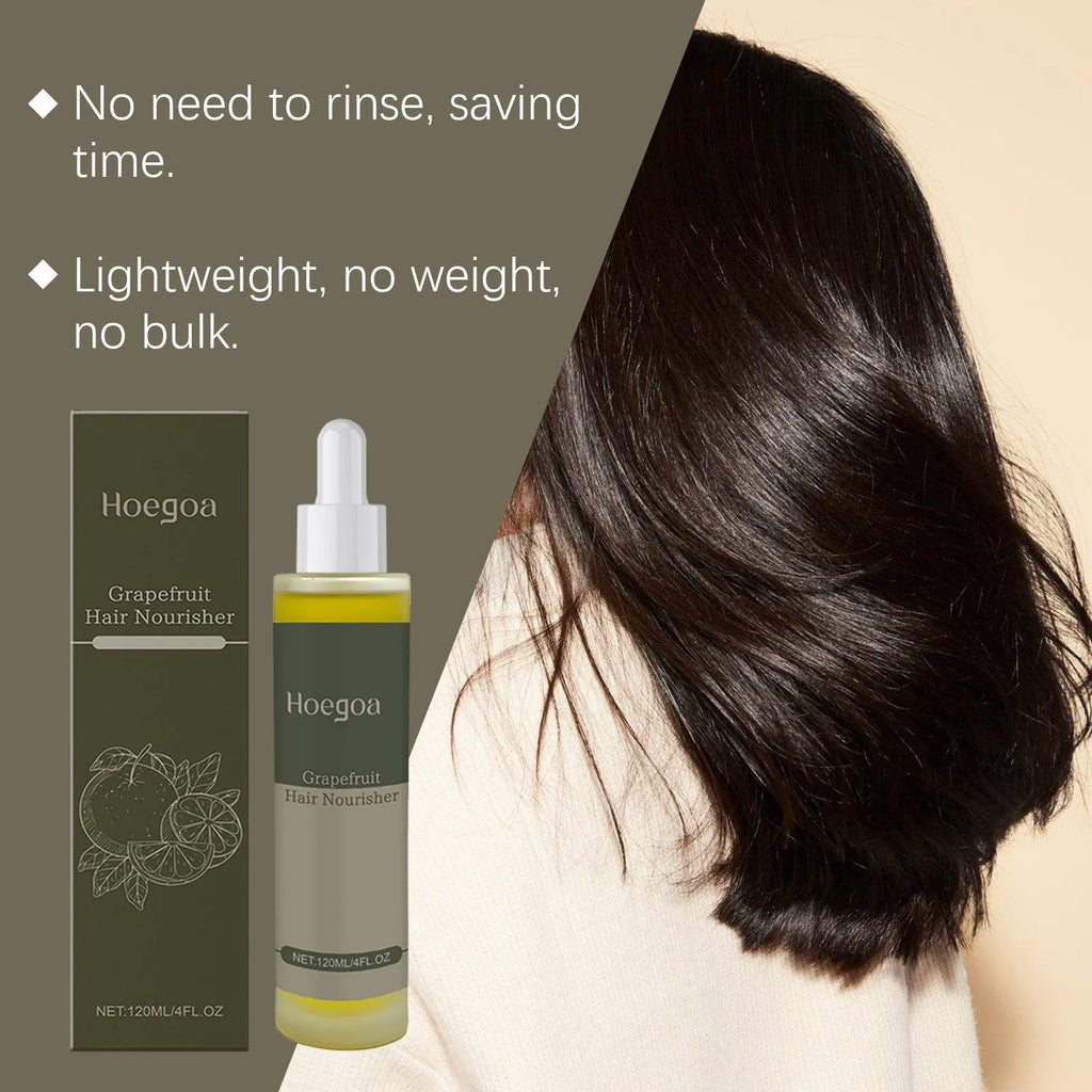 120ml bottle of grapefruit hair conditioner with rosemary and ginger oils