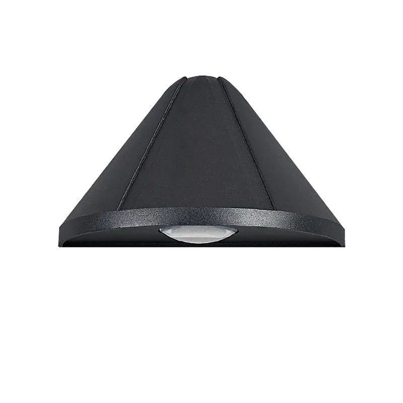 Black and white bird's nest design LED courtyard lamp with IP65 waterproof rating and aluminium alloy construction