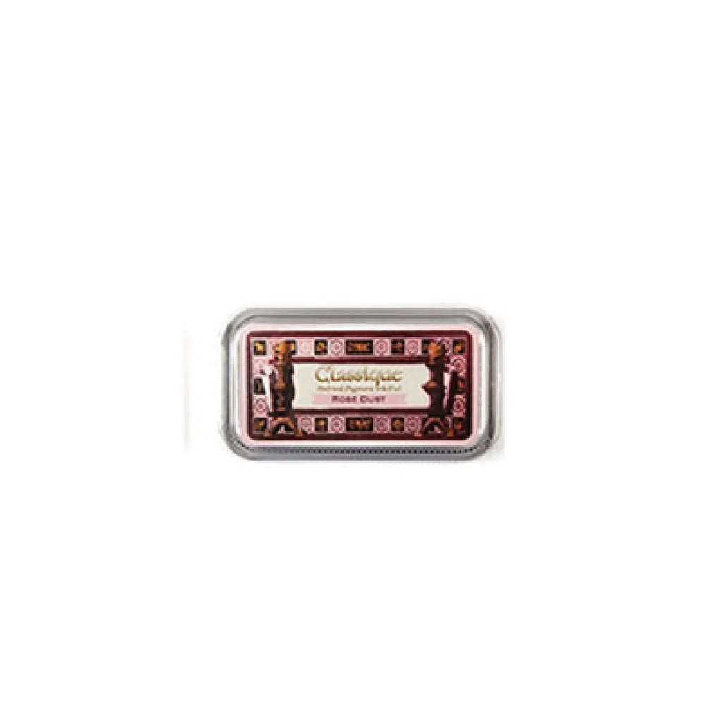 Rectangular oily stamp pad ink measuring 0.3x5.7x1.7cm in five colour options for DIY rubber stamps