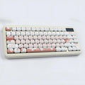 Dessert cat cartoon character mechanical keyboard key caps with colourful sublimation printing