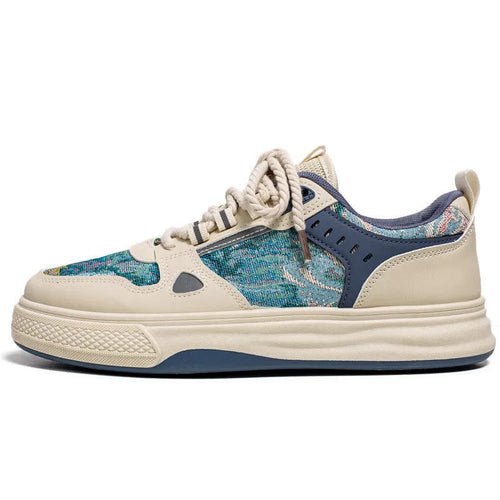 Canvas casual flat shoes in Milan green colour with round toe design
