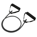 Adjustable chest expander tension rope in five colours representing 10LB to 30LB resistance levels