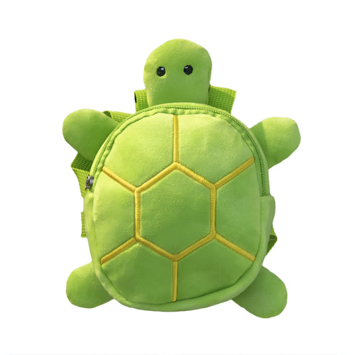 Cartoon turtle shape dog backpack with harness vest in four colour options