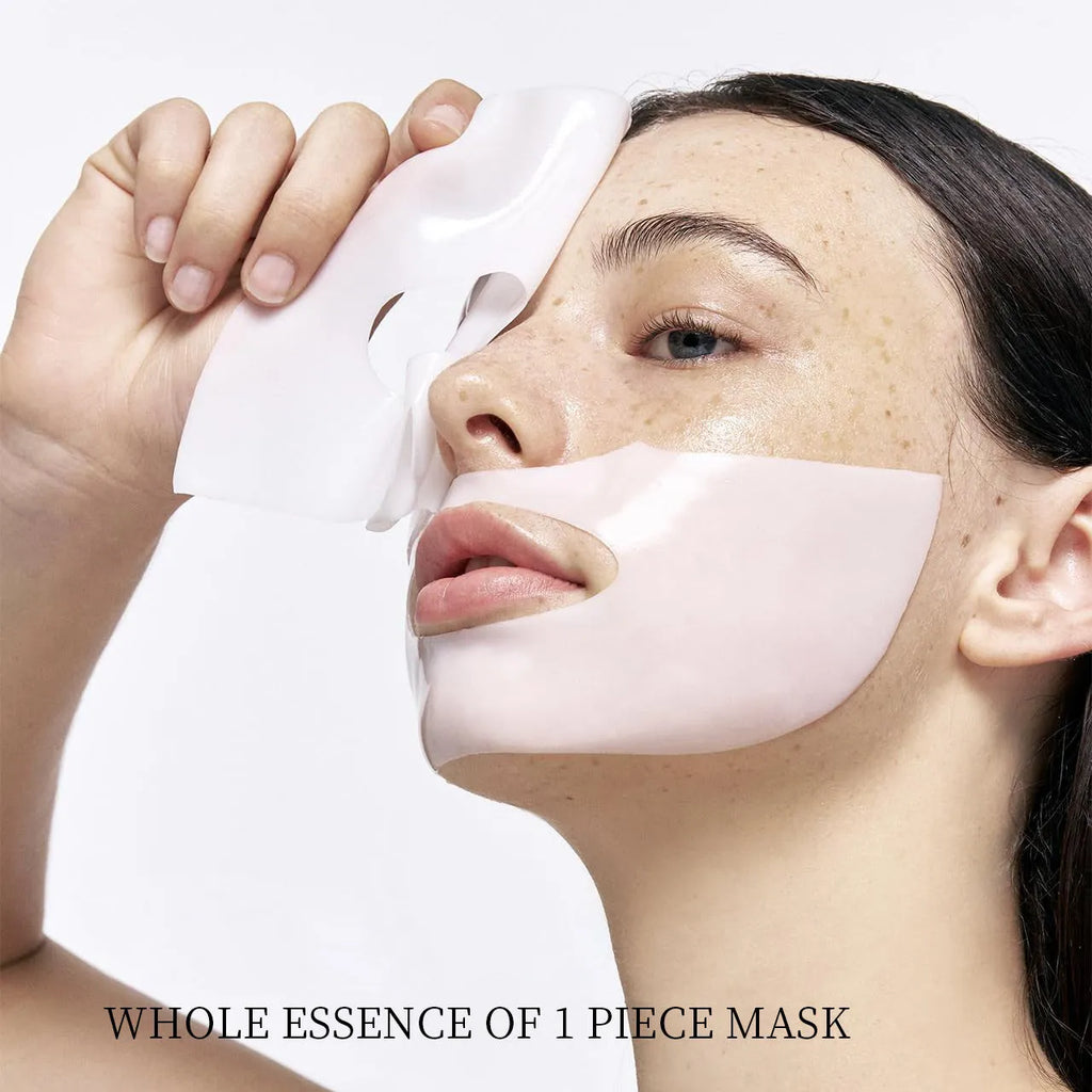 Box of four collagen layered patch masks for moisturising and rejuvenating skin.