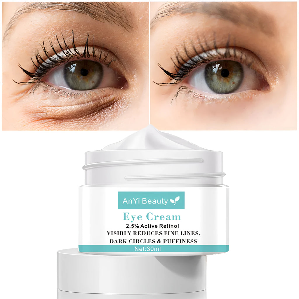 30ml beauty eye cream for women targeting dark circles, puffiness and fine lines
