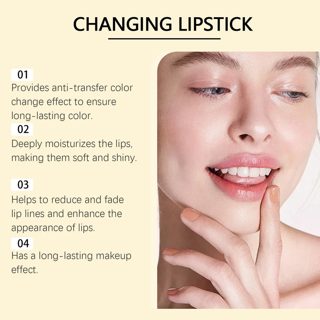 Gold Foil Discoloration Nourishing Lipstick tube, 3.5g net content