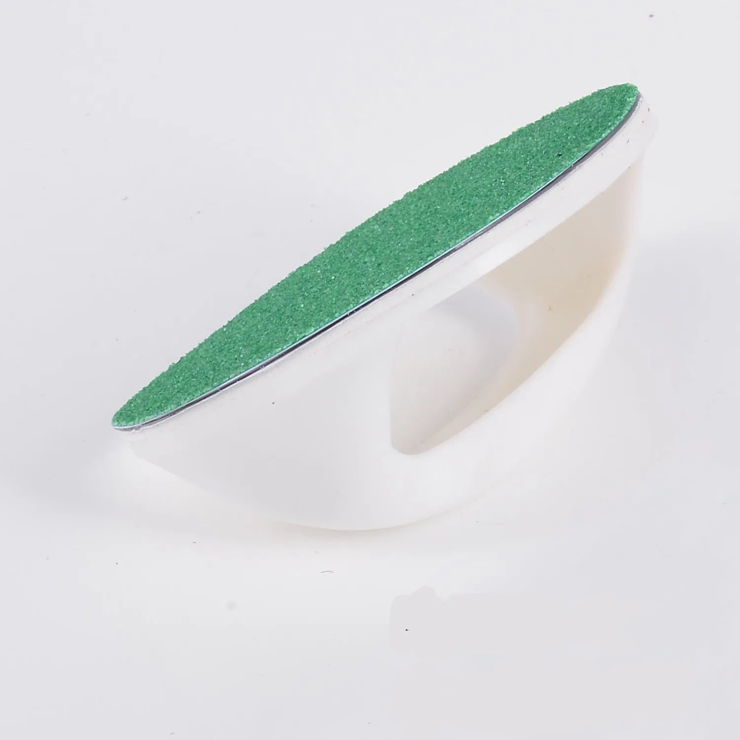 Square dog nail file grooming board with ergonomic handle in one of four colour options.