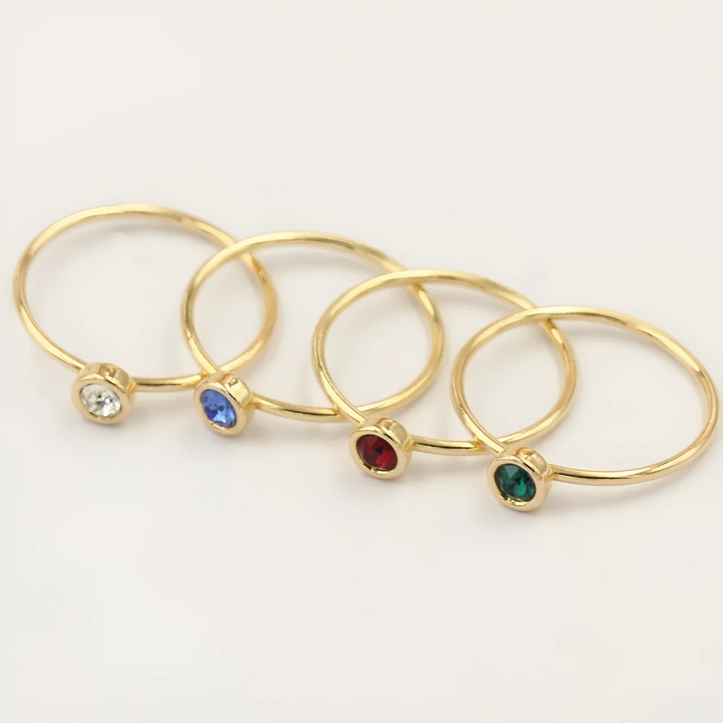 A green copper knuckle ring for DIY jewellery making, shown as a blank accessory component.