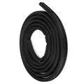 Black rubber sealing strip for Toyota Hiace High Roof sliding door, 5 metre length