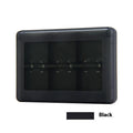 NDS and 3DS game card storage box with multiple cartridge slots in PP plastic